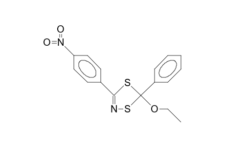 5-Ethoxy-3-(4-nitro-phenyl)-5-phenyl-5H-1,4,2-dithiazole