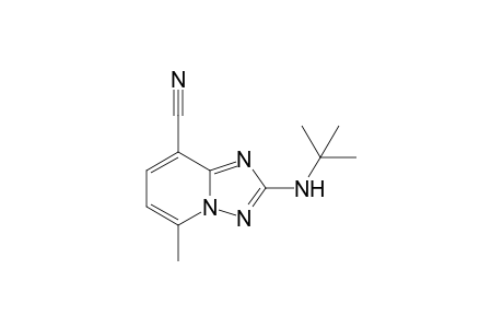 2-tert-Butylamino-5-methyl[1,2,4]triazolo[1,5-a]pyridine-8-carbonitrile