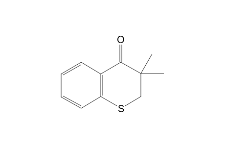 3,3-DIMETHYL-THIOCHROMAN-4-ON