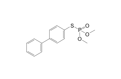 O,O-Dimethyl S-[1,1'-biphenyl]-4-ylphosphorothioate
