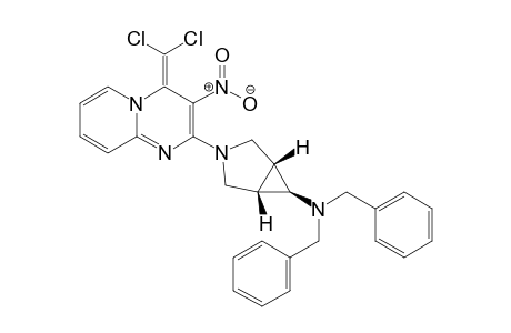 (1R,5S)-N,N-Dibenzyl-3-(4-(dichloromethylene)-3-nitro-4H-pyrido[1,2-a]pyrimidin-2-yl)-3-azabicyclo[3.1.0]hexan-6-amine