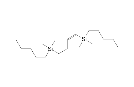 1,4-Bis(n-pentyldimethylsilyl)butene