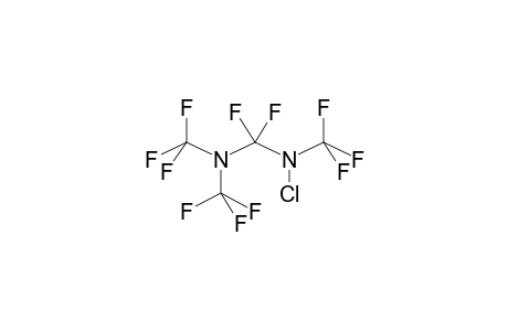 N-TRIFLUOROMETHYL-N-[BIS(TRIFLUOROMETHYL)AMINODIFLUOROMETHYL]CHLORAMINE