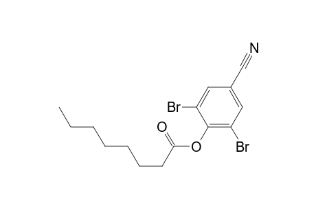 Octanoic acid, 2,6-dibromo-4-cyanophenyl ester