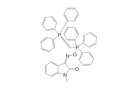 1-METHYL-1H-INDOLE-2,3-DIONE-3-[O-[TRIPHENYL-[(TRIPHENYLPHOSPHORANYLIDENE)-METHYL]-PHOSPHORANYL]-OXIME]