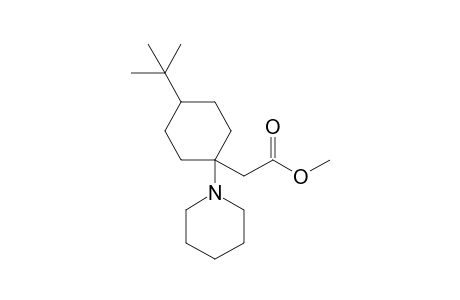 Methyl (4-tert-Butyl-1-piperidinocyclohexyl)acetate