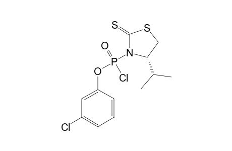 3-CHLOROPHENYL-[(S)-4-ISOPROPYLTHIAZOLIDINE-2-THIONE]-PHOSPHOROCHLORIDATE