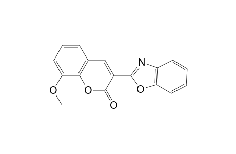 3-(1,3-Benzoxazol-2-yl)-8-methoxy-2H-chromen-2-one