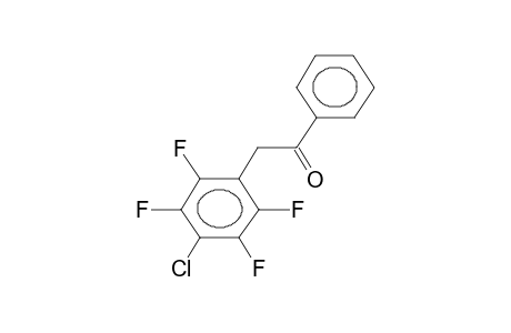 2-(4-CHLOROTETRAFLUOROPHENYL)ACETOPHENONE