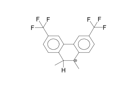 3,6-DI(TRIFLUOROMETHYL)-9,10-DIMETHYLPHENANTHRENONIUM CATION