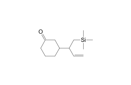 3-(1-Trimethylsilylmethyl-2-propenyl)cyclohexanone