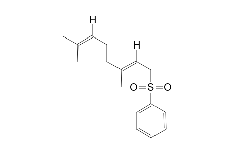 Geranyl phenyl sulfone