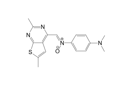 benzenamine, 4-[(Z)-[(2,6-dimethylthieno[2,3-d]pyrimidin-4-yl)methylene]oxidoamino]-N,N-dimethyl-