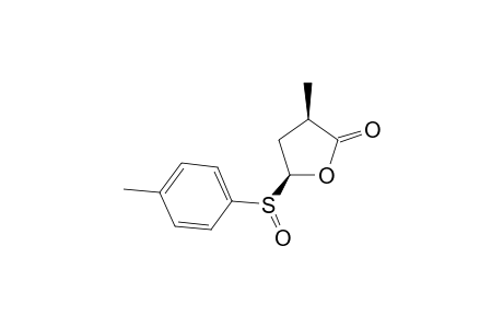 (3R,5S)-3-Methyl-5-(toluene-4-sulfinyl)-dihydro-furan-2-one