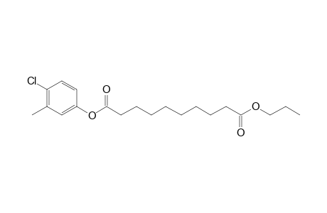 Sebacic acid, 4-chloro-3-methylphenyl propyl ester