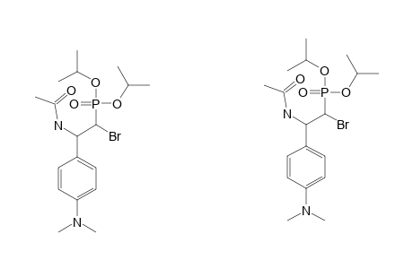 DIISOPROPYL-[2-ACETYLAMINO-1-BROMO-2-(4'-N,N-DIMETHYLAMINOPHENYL)-ETHYL]-PHOSPHONATE