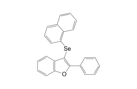 3-(Naphthalen-1-ylselanyl)-2-phenylbenzo[b]furan