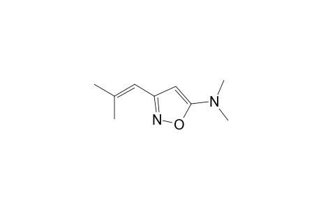 5-DIMETHYLAMINO-3-(2-METHYL-1-PROPENYL)-1,2-OXAZOL