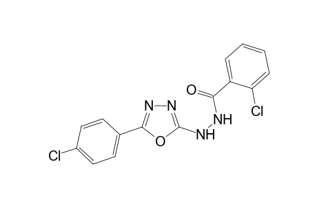 2-Chloro-N'-(5-(4-chlorophenyl)-1,3,4-oxadiazol-2-yl)benzohydrazide