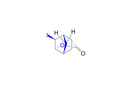 2-exo-IODO-4-endo-OXATRICYCLO[4.3.0.03,8]NONAN-5-endo-ONE