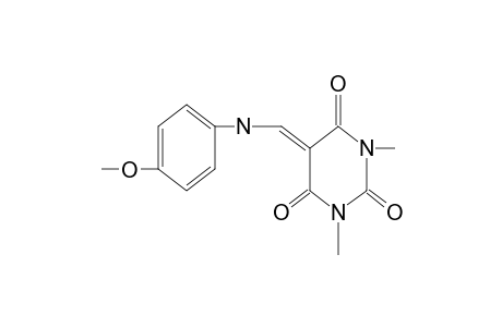 5-[(p-anisidino)methylene]-1,3-dimethylbarbituric acid