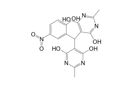 5,5'-(5-Nitrosalicylidene)bis(4,6-dihydroxy-2-methylpyrimidine)