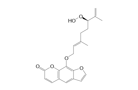 (E)-8-(6-HYDROPEROXY-3,7-DIMETHYLOCTA-2,7-DIENYLOXY)-PSORALEN