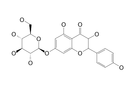 3-HYDROXYNARINGENIN-7-O-GLUCOPYRANOSIDE