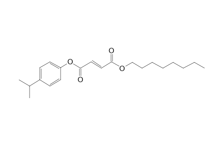 Fumaric acid, 4-isopropylphenyl octyl ester