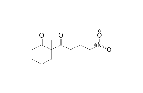 2-Methyl-2-(4-nitro-butyryl)-cyclohexanone