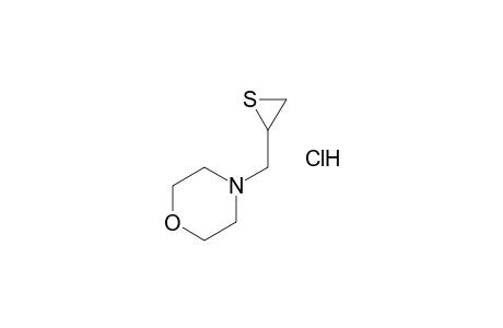 4-(2,3-epithiopropyl)morpholine, hydrochloride