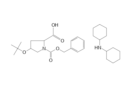 4-Tert-butoxy-1,2-pyrrolidinedicarboxylic acid, 1-benzyl ester, compound with dicyclohexylamine