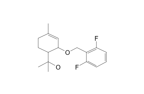 2-(2-[(2,6-Difluorobenzyl)oxy]-4-methyl-3-cyclohexen-1-yl)-2-propanol