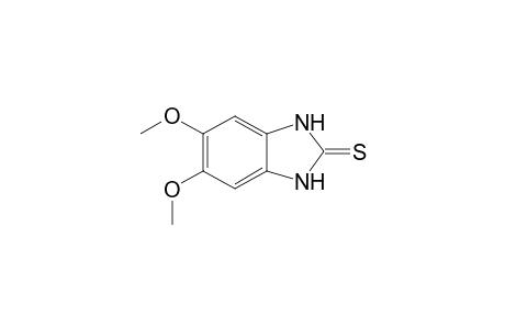 1H-1,3-Benzimidazole-2-thiol, 5,6-dimethoxy-