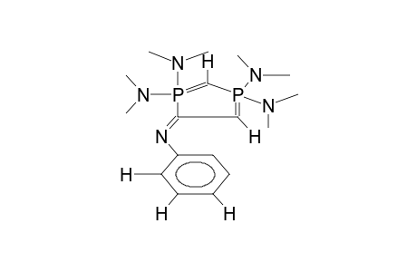 1,1,3,3-TETRAKIS(DIMETHYLAMINO)-1LAMBDA5,3LAMBDA5-[1,3]-DIPHOSPHOL-4-ONE, PHENYLIMINE