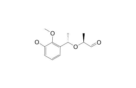 (ALPHA'S,2S)-2-(3'-HYDROXY-2'-METHOXY-ALPHA'-METHYLBENZYLOXY)-PROPANAL