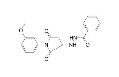 Benzhydrazide, N'-[1-(3-ethoxyphenyl)-2,5-dioxo-pyrrolidin-3-yl]-