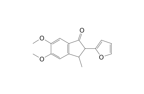 2-(2-FURYL)-5,6-DIMETHOXY-3-METHYL-INDAN-1-ONE