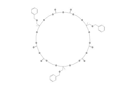 15,31,47-TRIS-[(BENZYLOXY)-METHYL]-15,31,47-TRIMETHYL-PENTADECAOXA-CYCLOOCTA-TETRACONTANE-5,9,21,25,37,41-HEXAONE