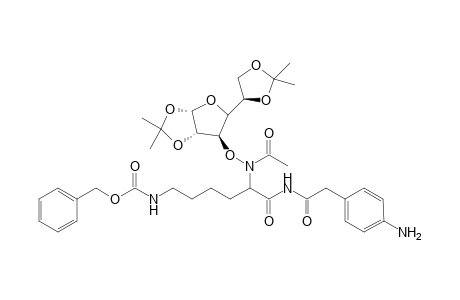 N(2)-[(1,2:5,6-Di-O-isopropylidene-alpha.,D-glucofuranos-3-O-yl)acetyl]-N(6)-(benzyloxycarbonyl)-L-Lysin-4-acetamodoanilide