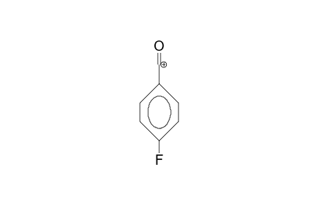 4-Fluoro-benzoyl cation