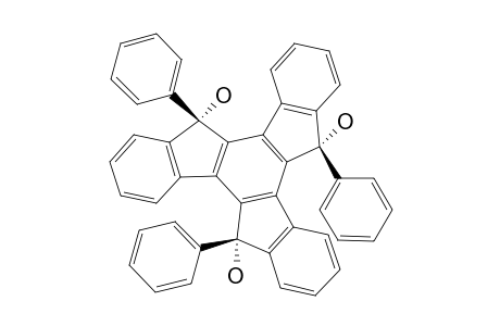 (syn)-5,10,15-Triphenyl-5,10,15-dihydroxy-10,15-dihydro-5H-diindeno[1,2-a : 1',2'-c]fluorene