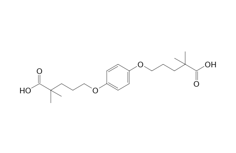 5,5'-(p-Phenylenedioxy)bis[2,2-dimethylvaleric acid]