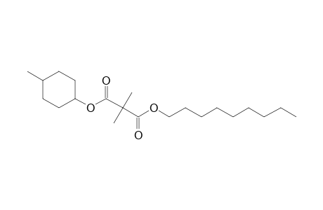 Dimethylmalonic acid, cis-4-methylcyclohexyl nonyl ester