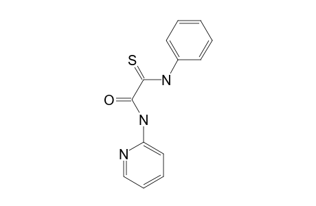 2-Anilino-N-(2-pyridinyl)-2-thioxoacetamide