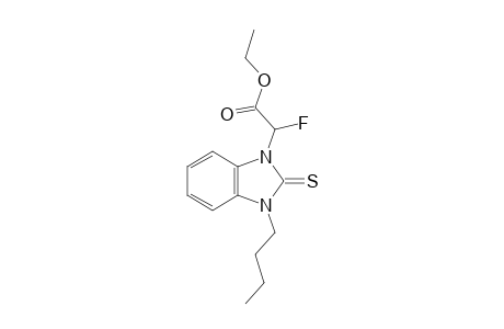 Ethyl 2-(3-butyl-2-thioxo-2,3-dihydro-1H-benzo[d]imidazol-1-yl)-2-fluoroacetate