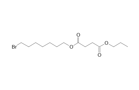 Succinic acid, 7-bromoheptyl propyl ester