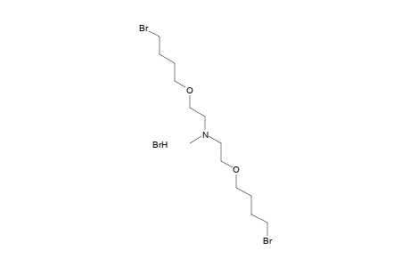 2,2'-bis(4-bromobutoxy)-N-methyldiethylamine, hydrobromide