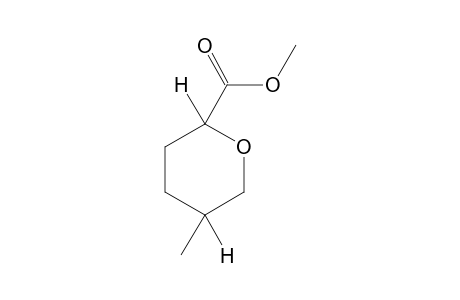 cis-5-METHYLTETRAHYDRO-2H-PYRAN-2-CARBOXYLIC ACID, METHYL ESTER