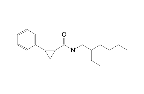 1-Cyclopropanecarboxamide, 2-phenyl-N-2-ethylhexyl-